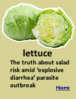 Explosive diarrhea is in the news. Cyclospora, a parasite spread through human feces, is the culprit. And it probably arrived on your table via lettuce. The parasite can be difficult to remove from leafy produce because it may become trapped in folds, crevices or areas that water does not reach easily. Dr. Manish N. Trivedi, director of infectious diseases at AtlantiCare, said that if you're not washing your greens yourself, it might be a good idea not to order it at a restaurant. 